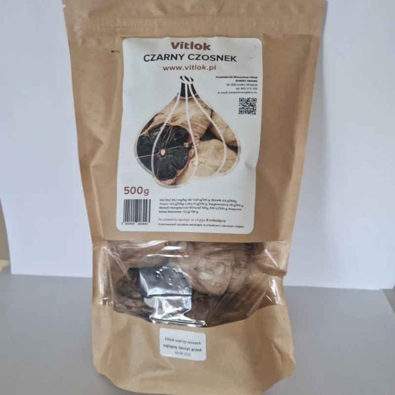 czarny czosnek opakowanie 500g